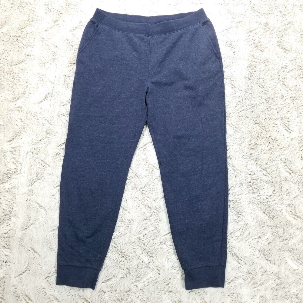 Skechers Joggers Pants Mens XL Blue California Comfort Flat front Drawstring